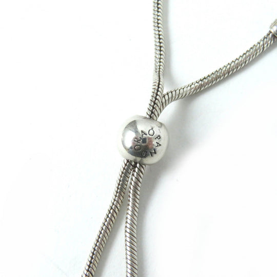 PANDORA bracelet Main�FSV925 Silver Women Used Authentic