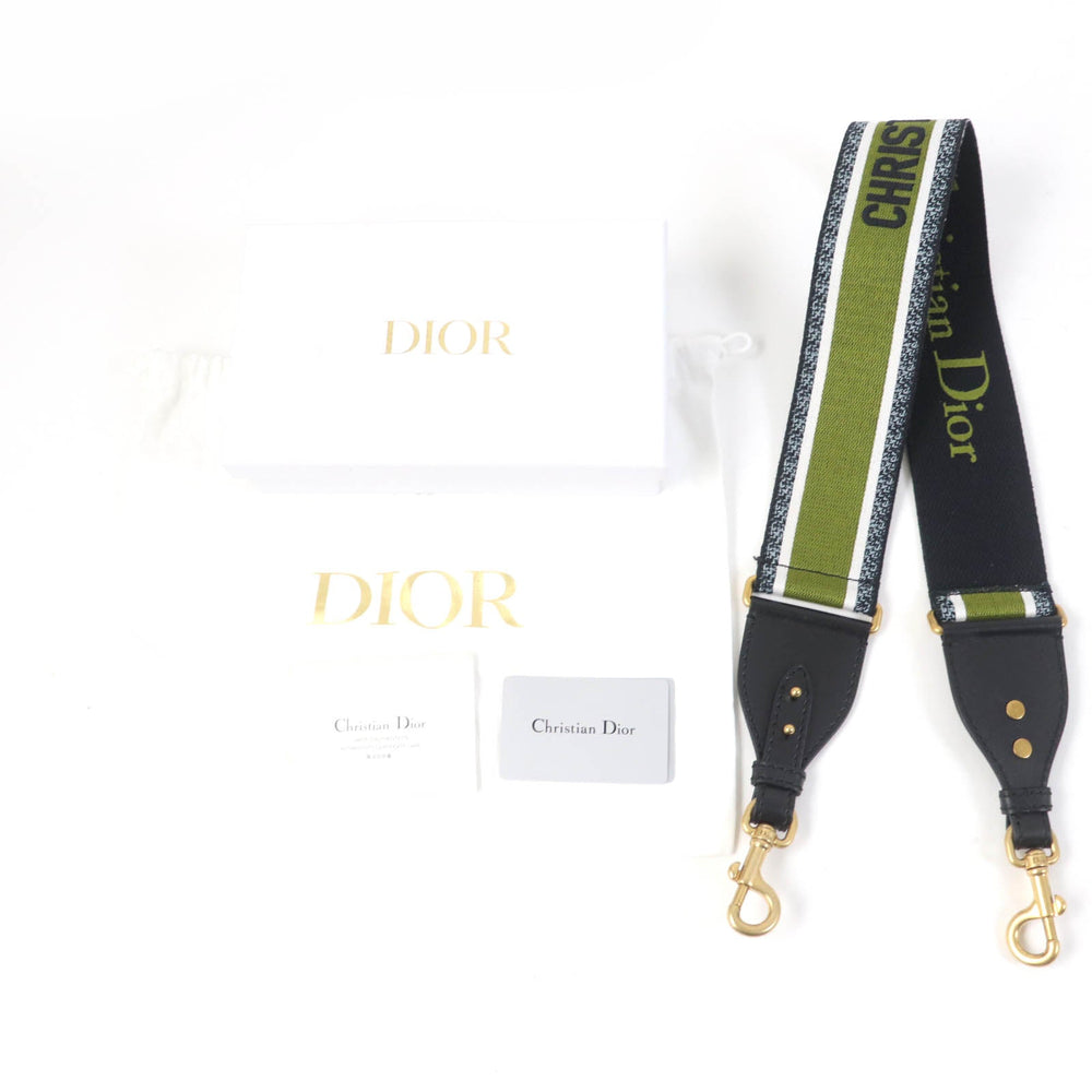 Christian Dior Shoulder strap Main: Canvas, Part: Leather multicolor Women Used Authentic