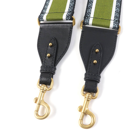 Christian Dior Shoulder strap Main: Canvas, Part: Leather multicolor Women Used Authentic