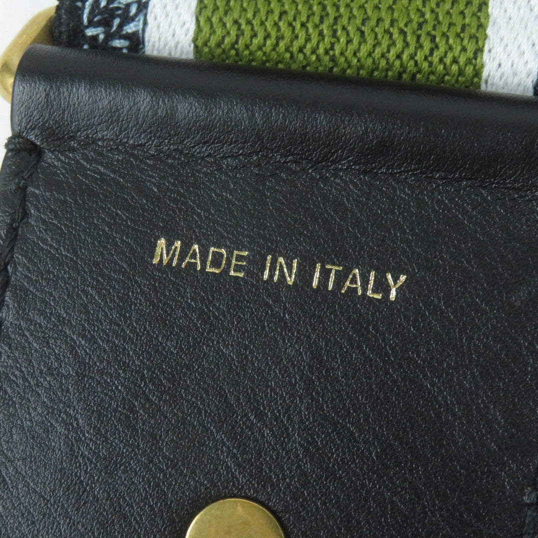 Christian Dior Shoulder strap Main: Canvas, Part: Leather multicolor Women Used Authentic