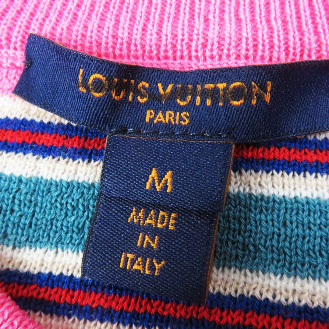 LOUIS VUITTON one piece Main: 100% wool Pink multi Women M Used Authentic