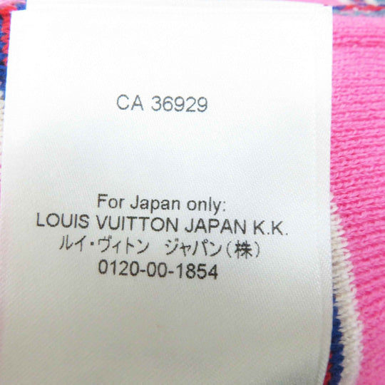 LOUIS VUITTON one piece Main: 100% wool Pink multi Women M Used Authentic