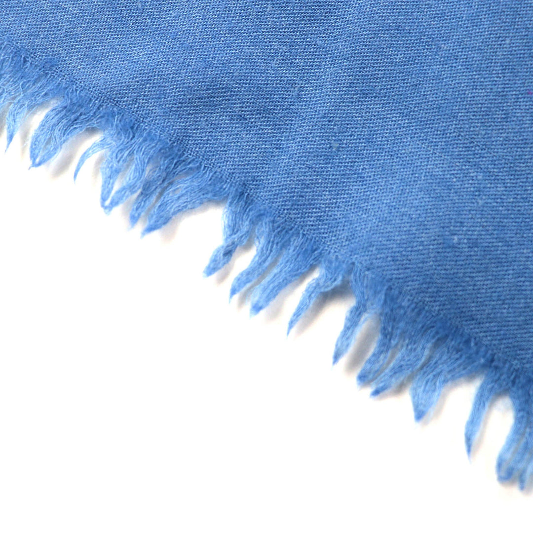 GUCCI Stall Main: 70% wool, Main: 30% silk blue Women Used Authentic