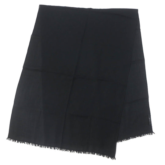 GUCCI Stall Main: 70% wool, Main: 30% silk black Women Used Authentic