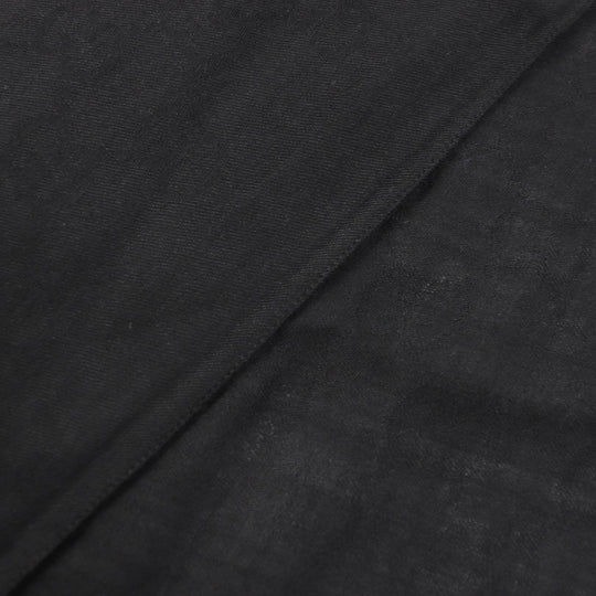 GUCCI Stall Main: 70% wool, Main: 30% silk black Women Used Authentic
