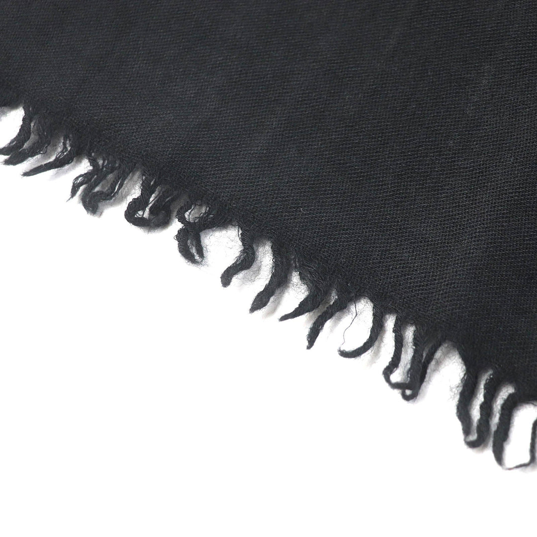 GUCCI Stall Main: 70% wool, Main: 30% silk black Women Used Authentic