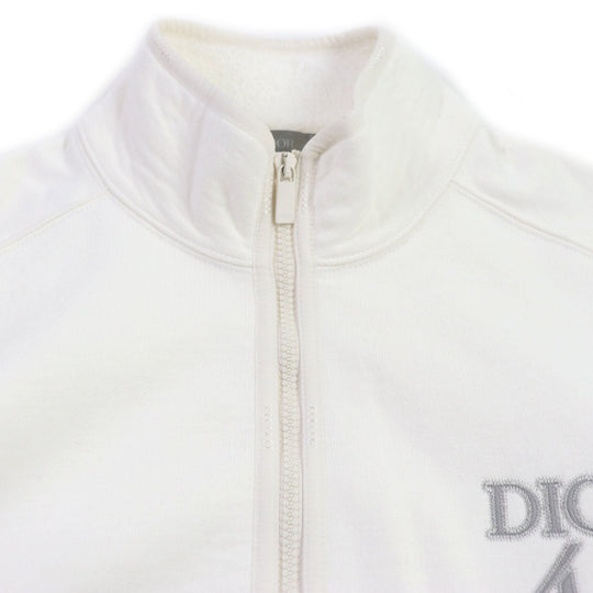 Dior HOMME sweat 413J434A0879 Main: 100% cotton, part: 100% rayon, part: 100% polyester white mens L Used Authentic