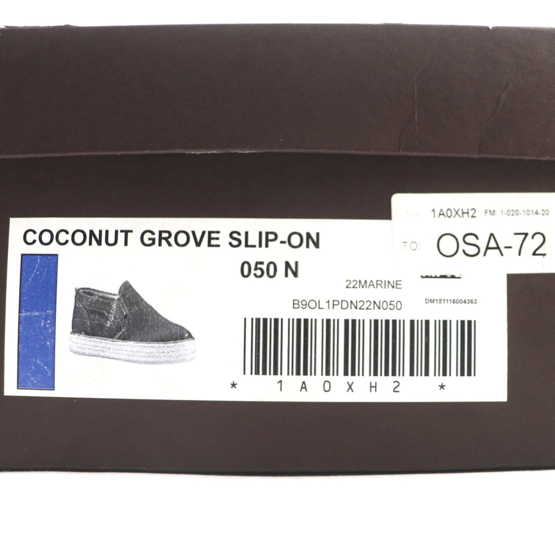LOUIS VUITTON Slip-on Main: Denim Indigo COCONUT GROVE Coconut Grove Line mens 5 Used Authentic