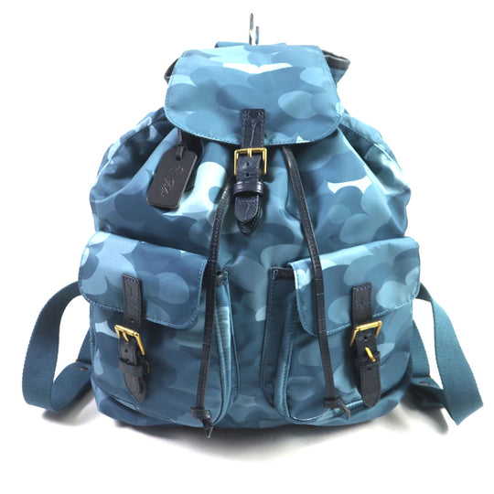 Felisi Backpack 15/56 Main: Nylon, Part: Leather Blue type mens Used Authentic