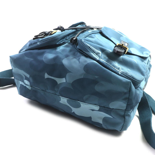 Felisi Backpack 15/56 Main: Nylon, Part: Leather Blue type mens Used Authentic
