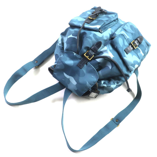 Felisi Backpack 15/56 Main: Nylon, Part: Leather Blue type mens Used Authentic