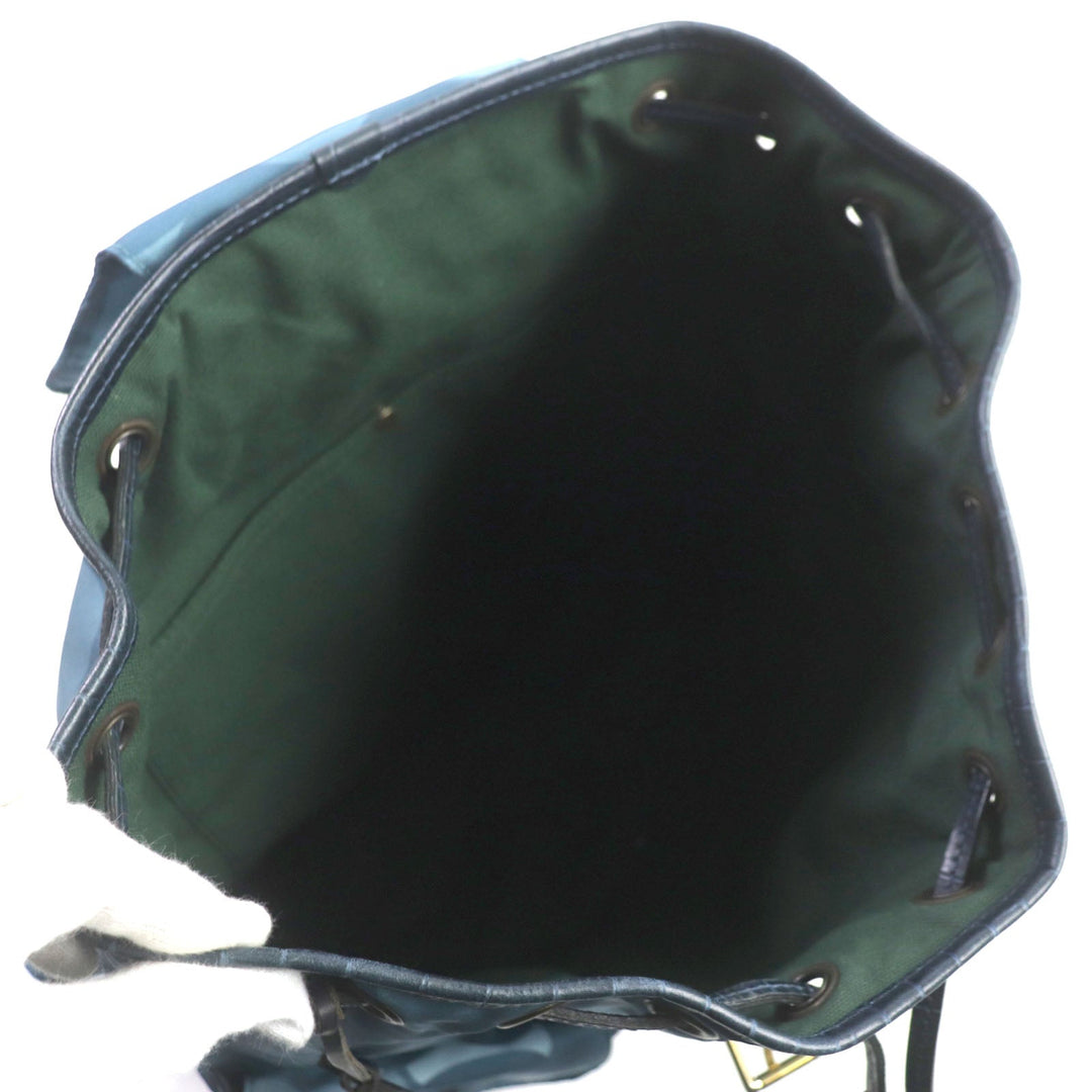 Felisi Backpack 15/56 Main: Nylon, Part: Leather Blue type mens Used Authentic