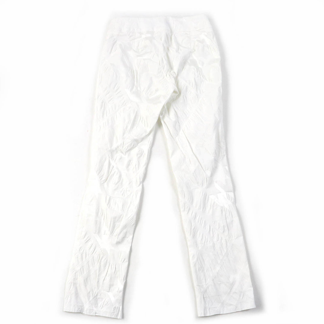 ISSEY MIYAKE Pants IM31FF505 Main: 50% polyester, Main: 43% cotton, Main: 7% polyurethane white Women 1 Used Authentic