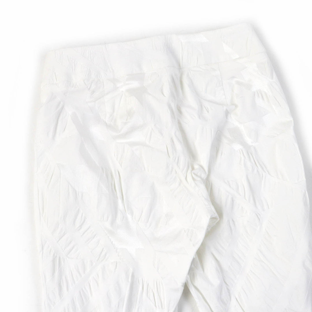 ISSEY MIYAKE Pants IM31FF505 Main: 50% polyester, Main: 43% cotton, Main: 7% polyurethane white Women 1 Used Authentic