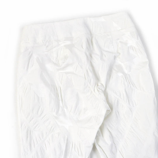 ISSEY MIYAKE Pants IM31FF505 Main: 50% polyester, Main: 43% cotton, Main: 7% polyurethane white Women 1 Used Authentic