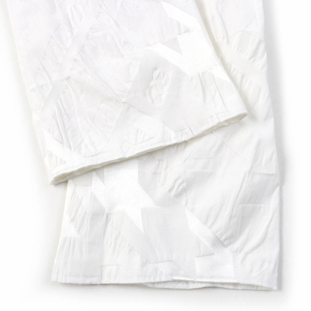 ISSEY MIYAKE Pants IM31FF505 Main: 50% polyester, Main: 43% cotton, Main: 7% polyurethane white Women 1 Used Authentic