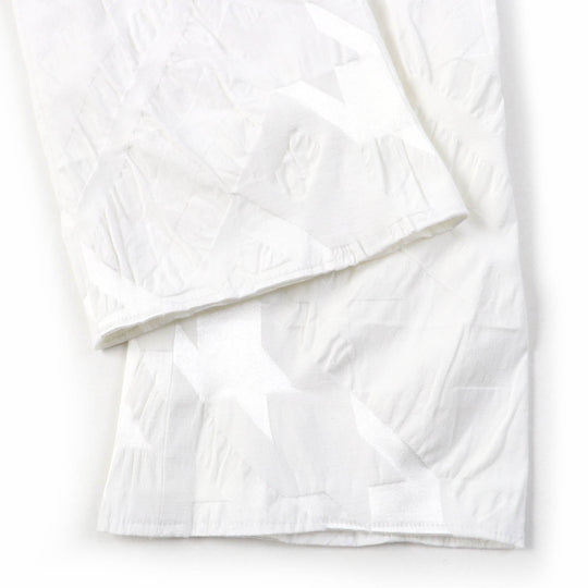 ISSEY MIYAKE Pants IM31FF505 Main: 50% polyester, Main: 43% cotton, Main: 7% polyurethane white Women 1 Used Authentic