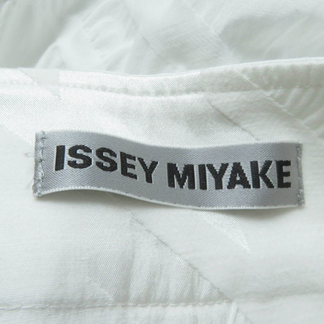 ISSEY MIYAKE Pants IM31FF505 Main: 50% polyester, Main: 43% cotton, Main: 7% polyurethane white Women 1 Used Authentic