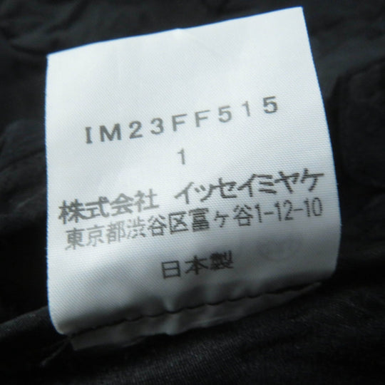 ISSEY MIYAKE Pants IM23FF515 Main: 56% nylon, 37% polyester, 7% polyurethane black Women 1 Used Authentic
