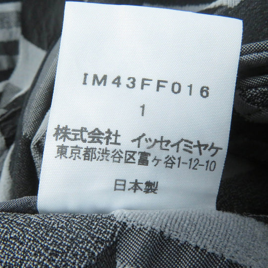 ISSEY MIYAKE Pants IM43FF016 Main: 56% nylon, 37% polyester, 7% polyurethane Gray type Women 1 Used Authentic