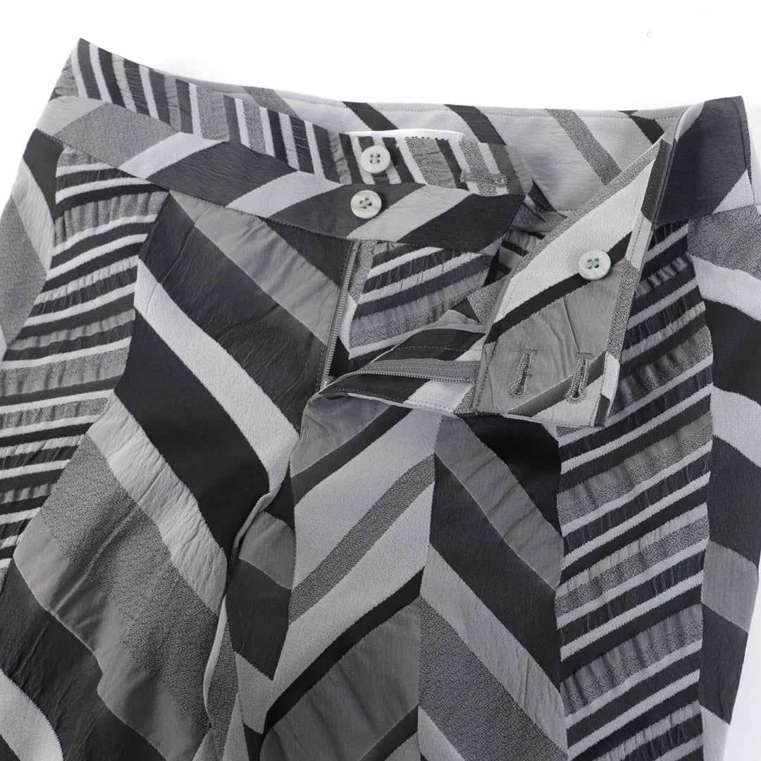 ISSEY MIYAKE Pants IM43FF016 Main: 56% nylon, 37% polyester, 7% polyurethane Gray type Women 1 Used Authentic