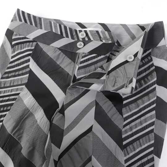 ISSEY MIYAKE Pants IM43FF016 Main: 56% nylon, 37% polyester, 7% polyurethane Gray type Women 1 Used Authentic