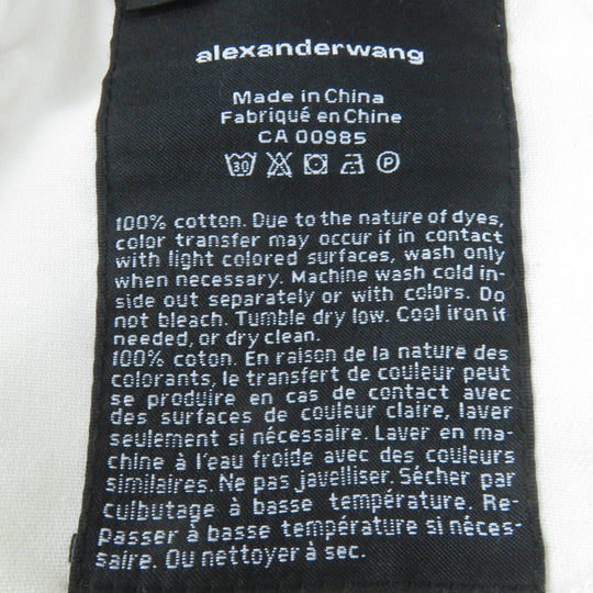 Alexander Wang Shorts 4DC2214939 Main: 100% cotton pink BITE SHOAT denim fade check Women 26 Used Authentic