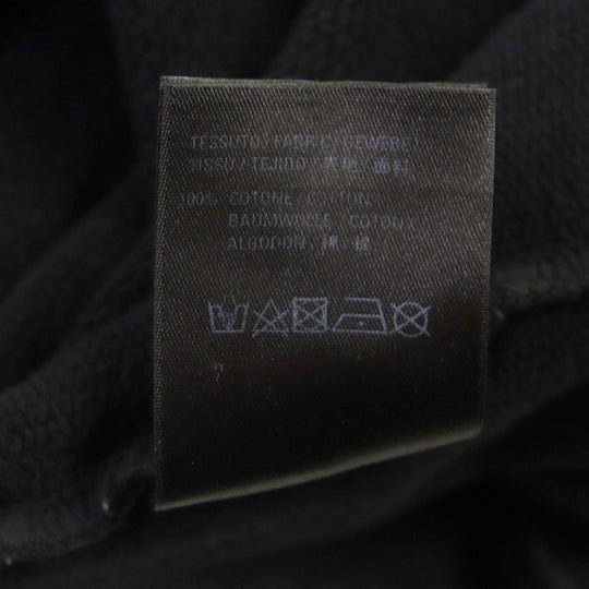 BALENCIAGA Hoodie 578135 Main: 100% cotton black mens XS Used Authentic