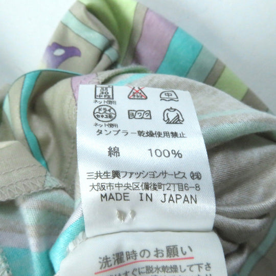 LEONARD FASHION cardigan Main: 100% cotton Multi Women L Used Authentic