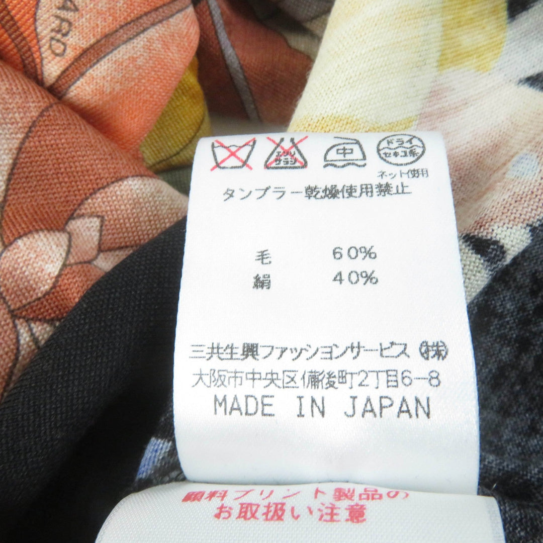 LEONARD FASHION cardigan Main: 60% wool, Main: 40% silk Multi Women L Used Authentic