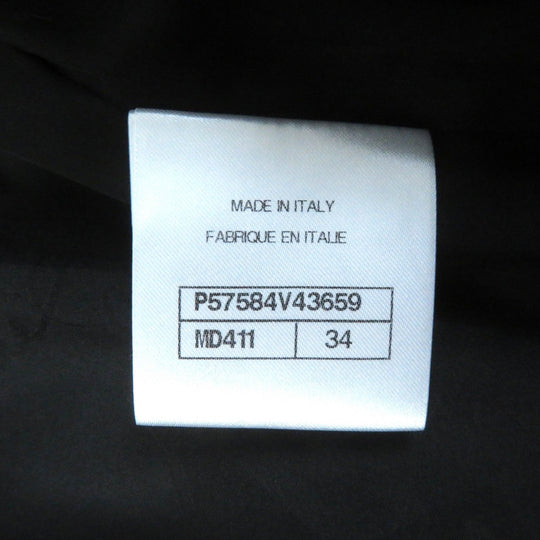 CHANEL No color jacket P57584 Outer: 68% rayon, Outer: 32% silk, Lining: 100% silk, Filling: 100% polyester Black multicolor Women 34 Used Authentic