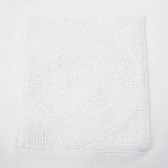 HERMES tops 3E4620DL Main: 100% cotton, Part: 100% polyester white Women 38 Used Authentic
