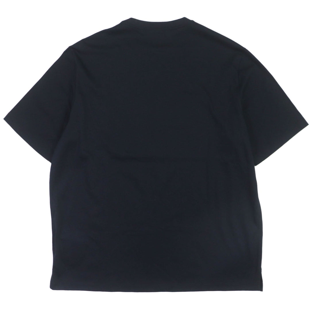 HERMES Short sleeve T-shirt Main: 100% cotton Navy Pool Watch mens M Used Authentic