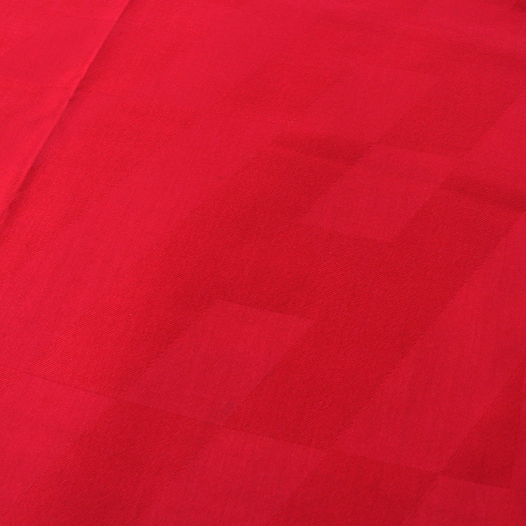 HERMES shawl 262223S Main: 85% cashmere, Main: 15% silk Red Etol Bias H Women Used Authentic