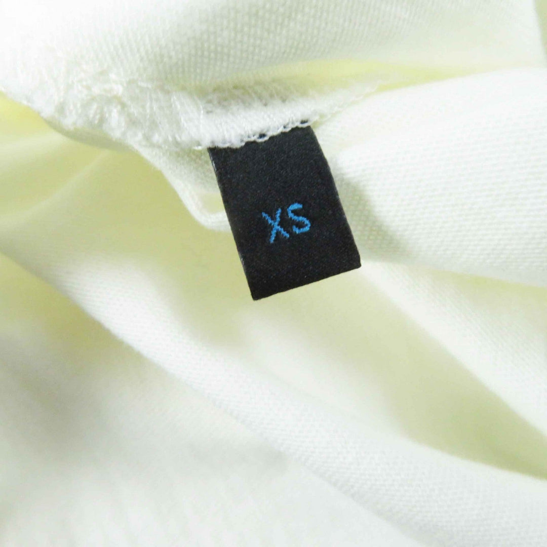 GUCCI Short sleeve T-shirt 644674 Outer material: 100% cotton Ivory black Women XS Used Authentic