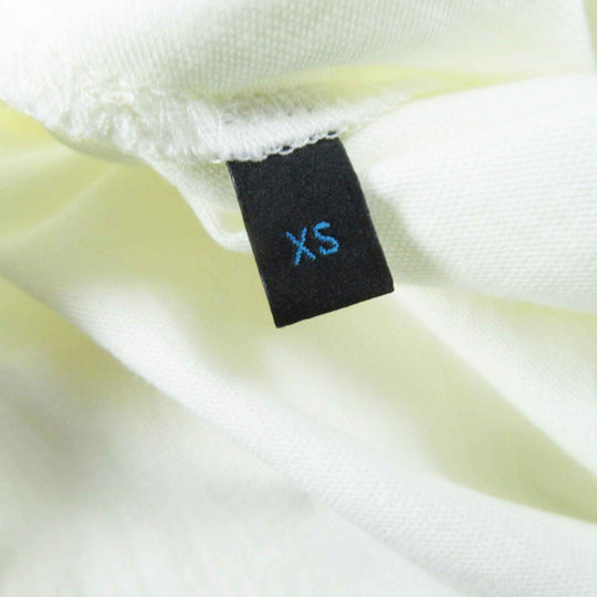 GUCCI Short sleeve T-shirt 644674 Outer material: 100% cotton Ivory black Women XS Used Authentic