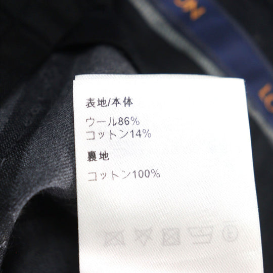 LOUIS VUITTON Pants HQFP9W Outer: 86% wool, Outer: 14% cotton, Lining: 100% cotton Gray type mens 48 Used Authentic