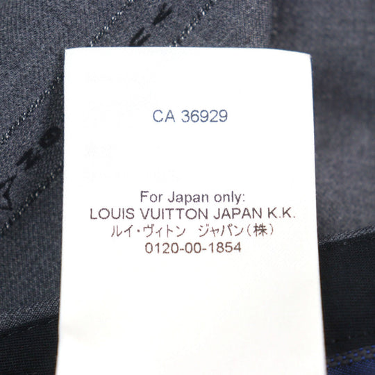 LOUIS VUITTON Pants HQFP9W Outer: 86% wool, Outer: 14% cotton, Lining: 100% cotton Gray type mens 48 Used Authentic
