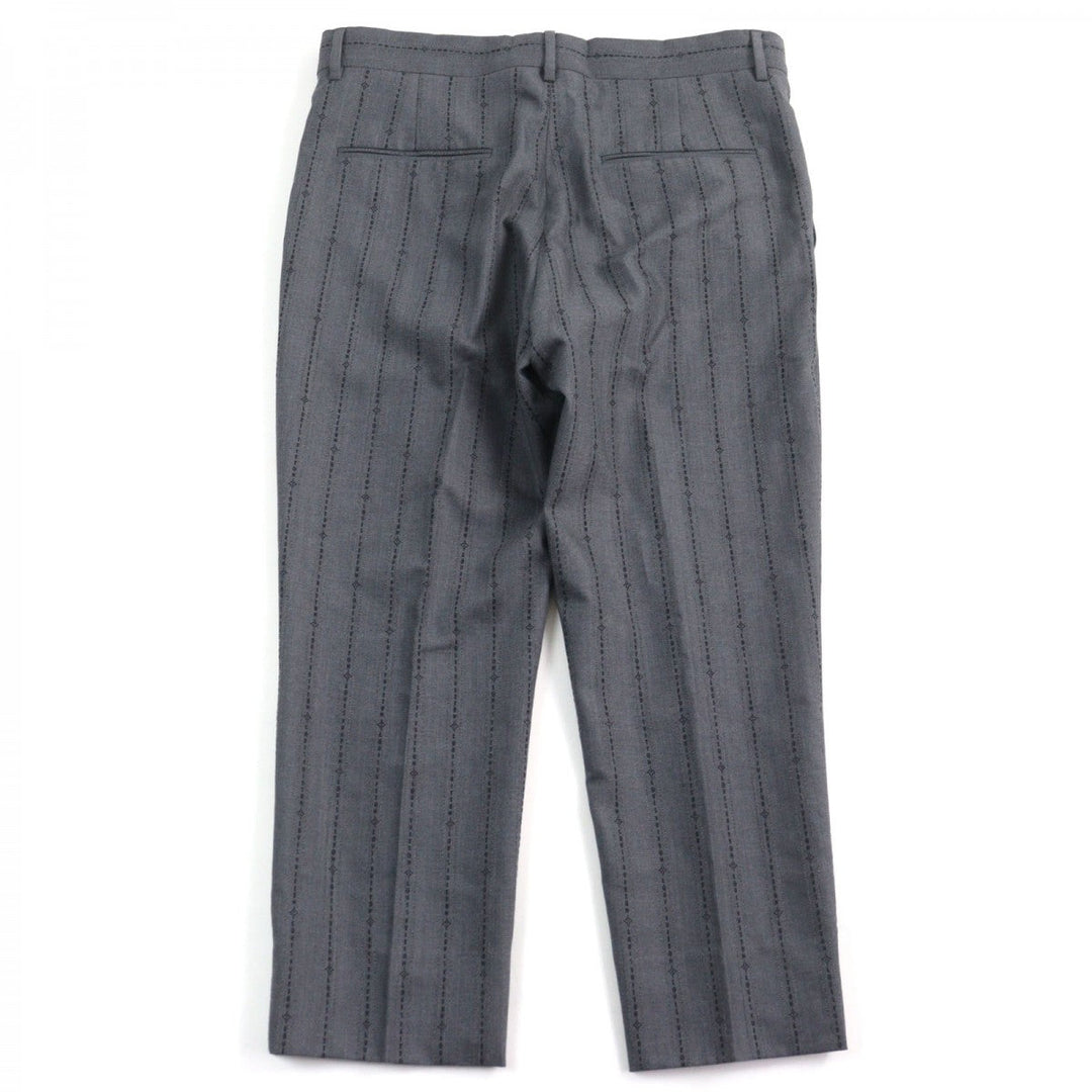 LOUIS VUITTON Pants HQFP9W Outer: 86% wool, Outer: 14% cotton, Lining: 100% cotton Gray type mens 48 Used Authentic