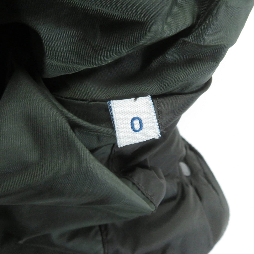MONCLER Down jacket Main: 100% polyamide (nylon), Filling: 90% down, Filling: 10% feather khaki FLAMME Women ‚O Used Authentic