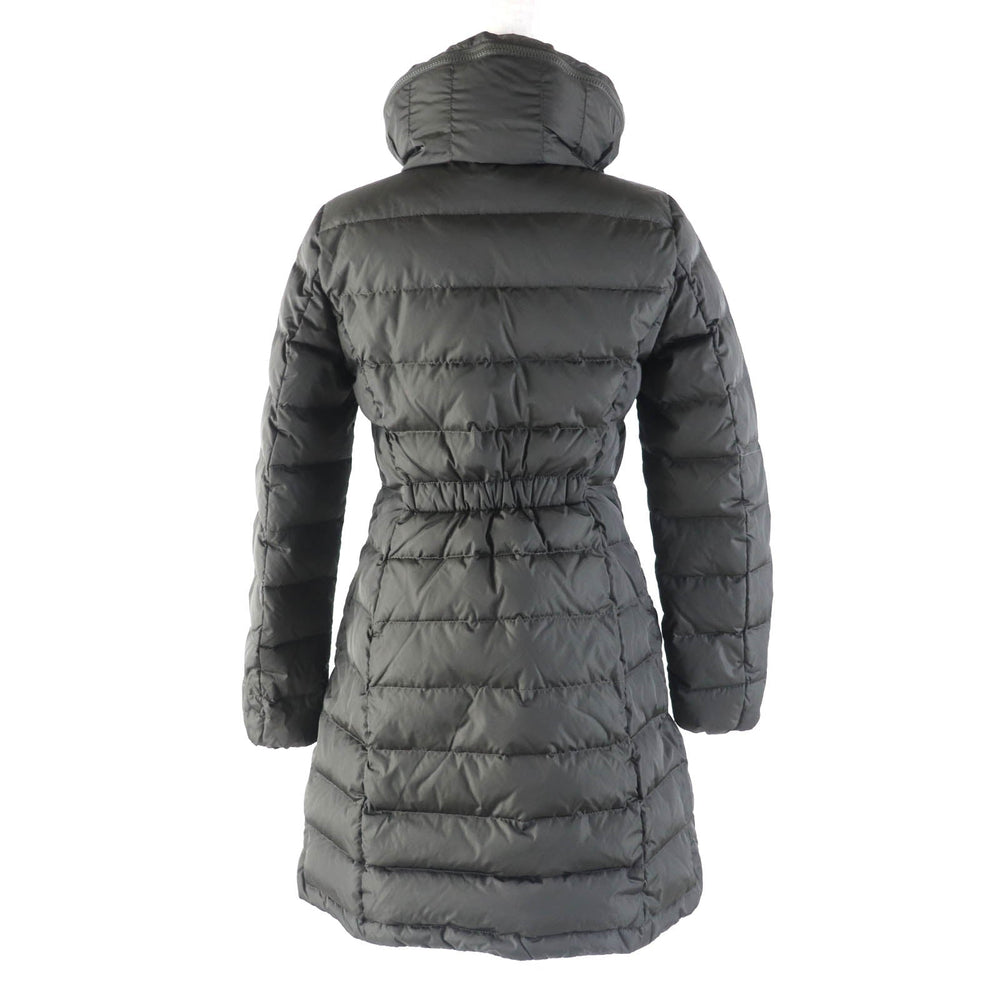 MONCLER Down jacket Main: 100% polyamide (nylon), Filling: 90% down, Filling: 10% feather khaki FLAMME Women ‚O Used Authentic