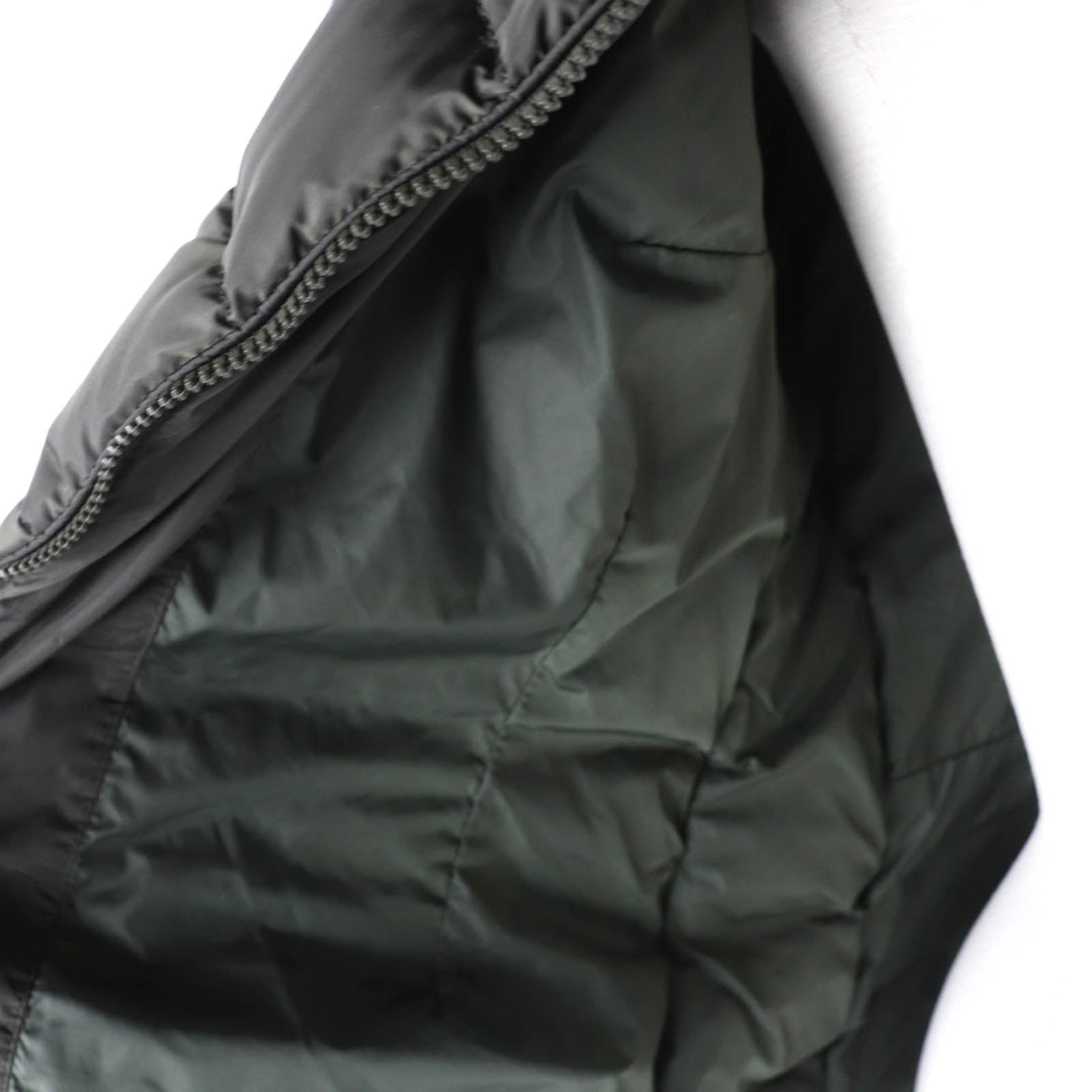 MONCLER Down jacket Main: 100% polyamide (nylon), Filling: 90% down, Filling: 10% feather khaki FLAMME Women ‚O Used Authentic