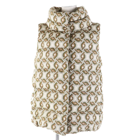 Herno Down vest PI001615D Rayon Beige brown 42