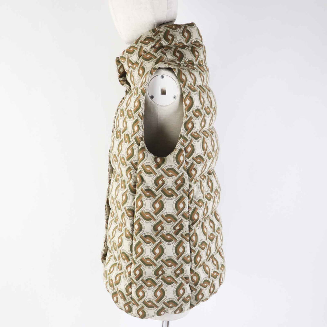 Herno Down vest PI001615D Rayon Beige brown 42