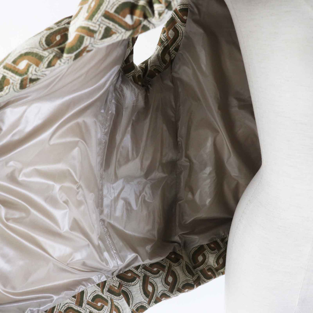 Herno Down vest PI001615D Rayon Beige brown 42