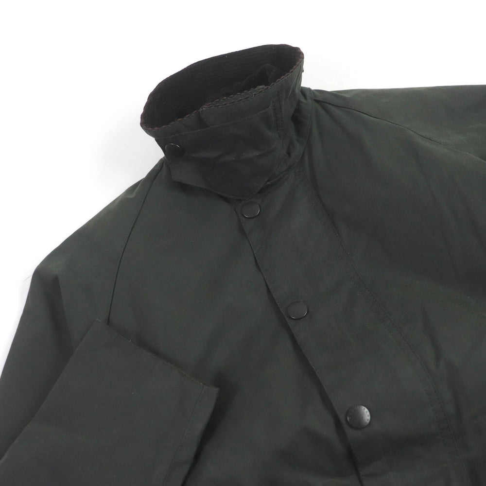 Barbour Coverall 2002414 MWX0017SG19 cotton green BEAUFORT mens 36 Used Authentic