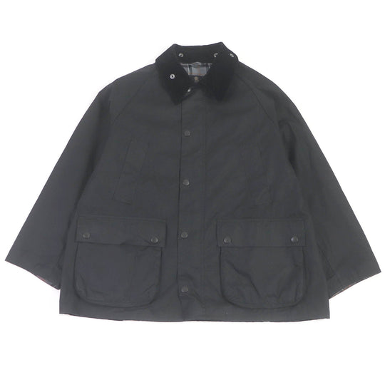 Barbour Coverall 232MWX1679 cotton black OS WAX BEDALE mens 42 Used Authentic