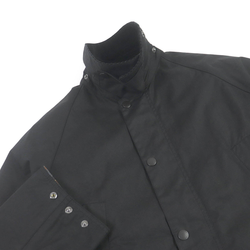 Barbour Coverall 232MWX1679 cotton black OS WAX BEDALE mens 42 Used Authentic
