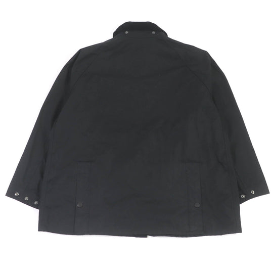 Barbour Coverall 232MWX1679 cotton black OS WAX BEDALE mens 42 Used Authentic