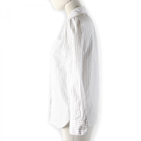 LOUIS VUITTON Long sleeve shirt Main: 100% cotton Light brown type Women 36 Used Authentic